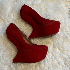 Aldo Sexy Heelless heels